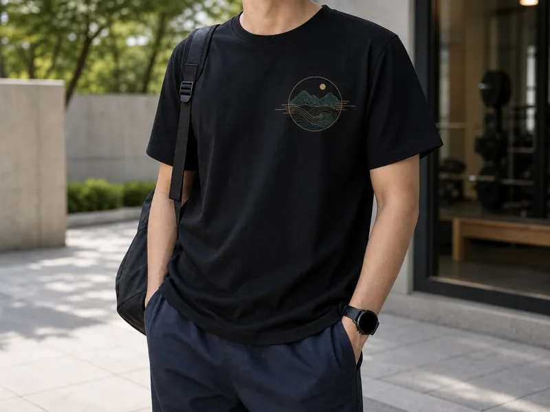藏蓝、蓝灰、黑色、米白日常上身效果参考